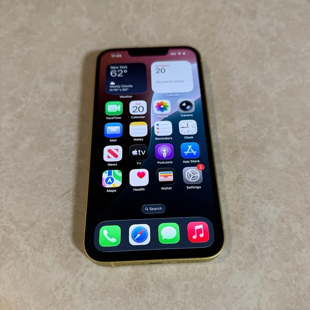 Gold Smartphone